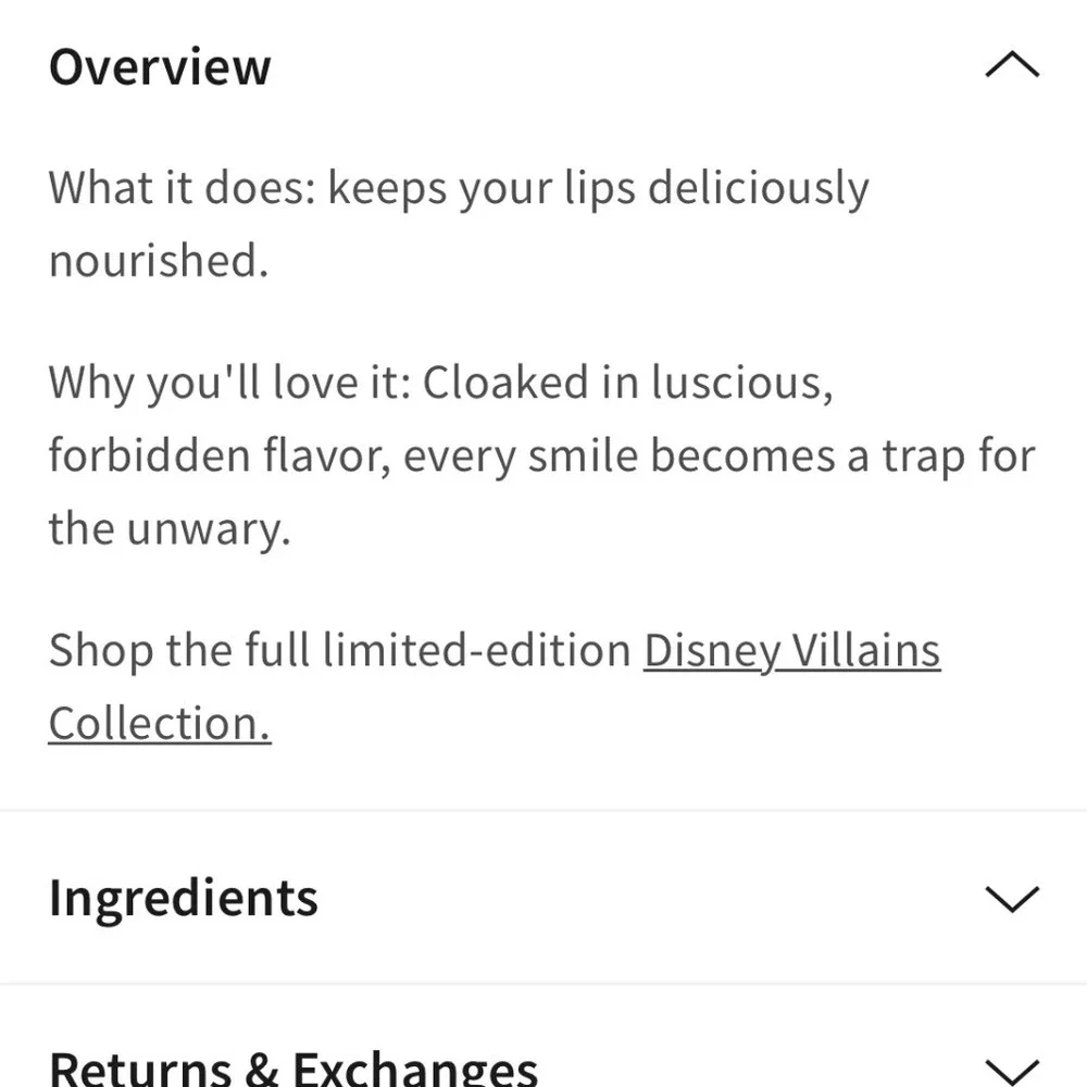 Disney Villains Bath & Body Works Set of 2 Lip Glosses-Evil Queen & Maleficent
